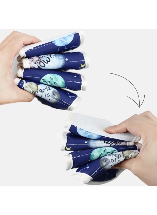 Cat Cone Recovery Collar Soft Starry Sky, Cat Collar Protective Adjustable Pet Cone Collar for After Surgery, Comfortable Elizabethan Collar for Cats Kitten Prevent from Licking Wounds, M - Image 4